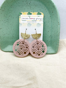 Happy Little Arches Acrylic Earrings