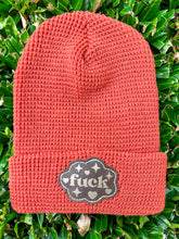 Load image into Gallery viewer, Fuck Waffle Knit Beanies
