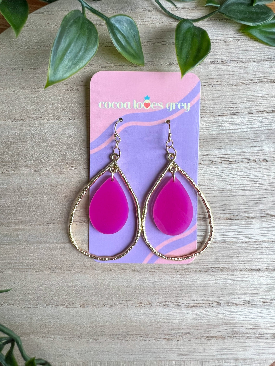 Gold Teardrops