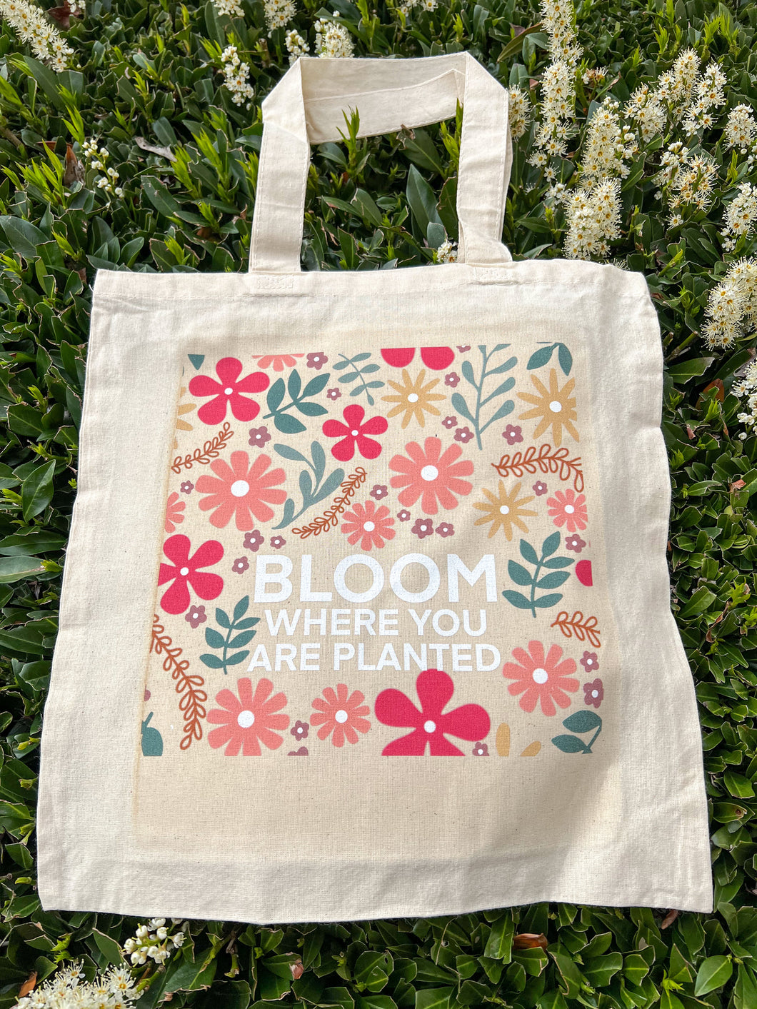 Bloom Where You Are Planted Tote